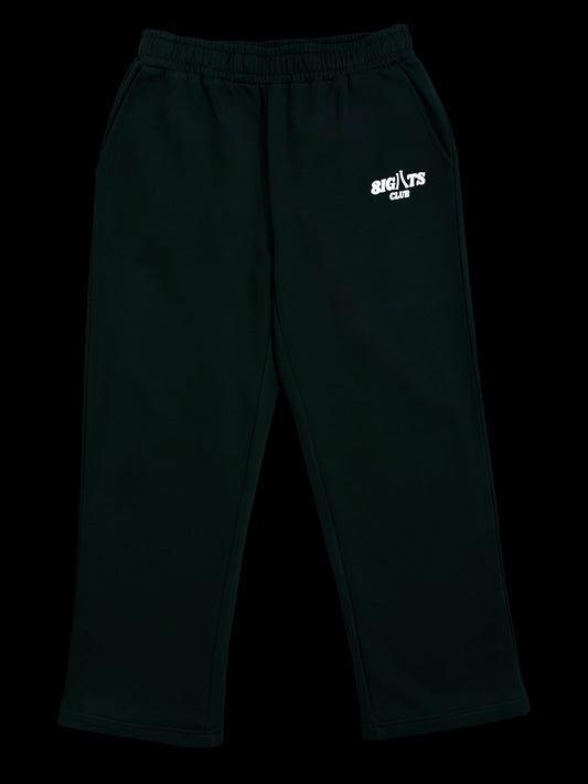 Jade Green Straight Leg Sweatpants
