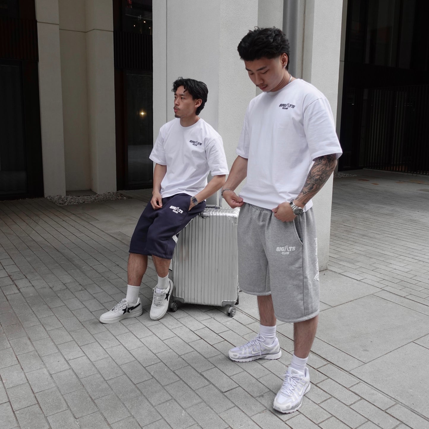 Grey Shorts
