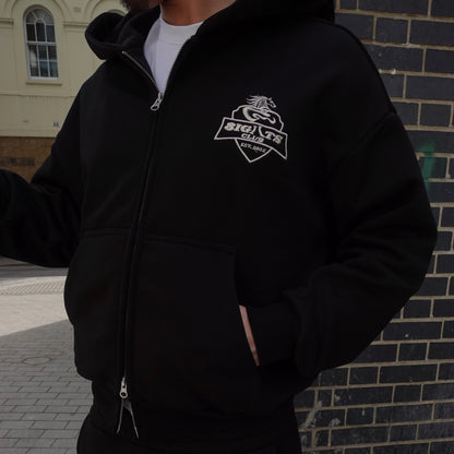 Year Of The Horse Black Hoodie