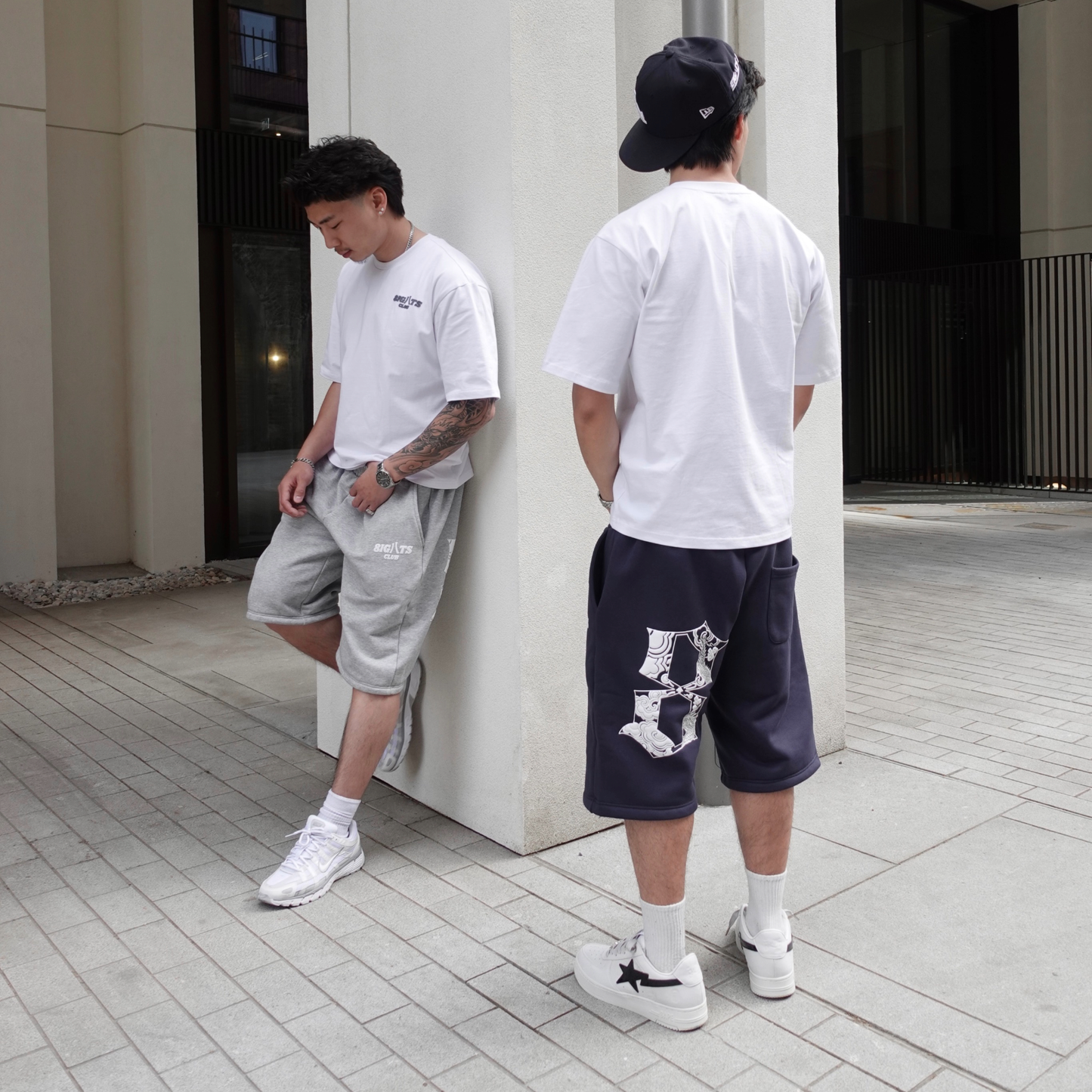 8IGHTSCLUB Navy/White Tee