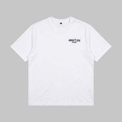 8IGHTSCLUB Navy/White Tee