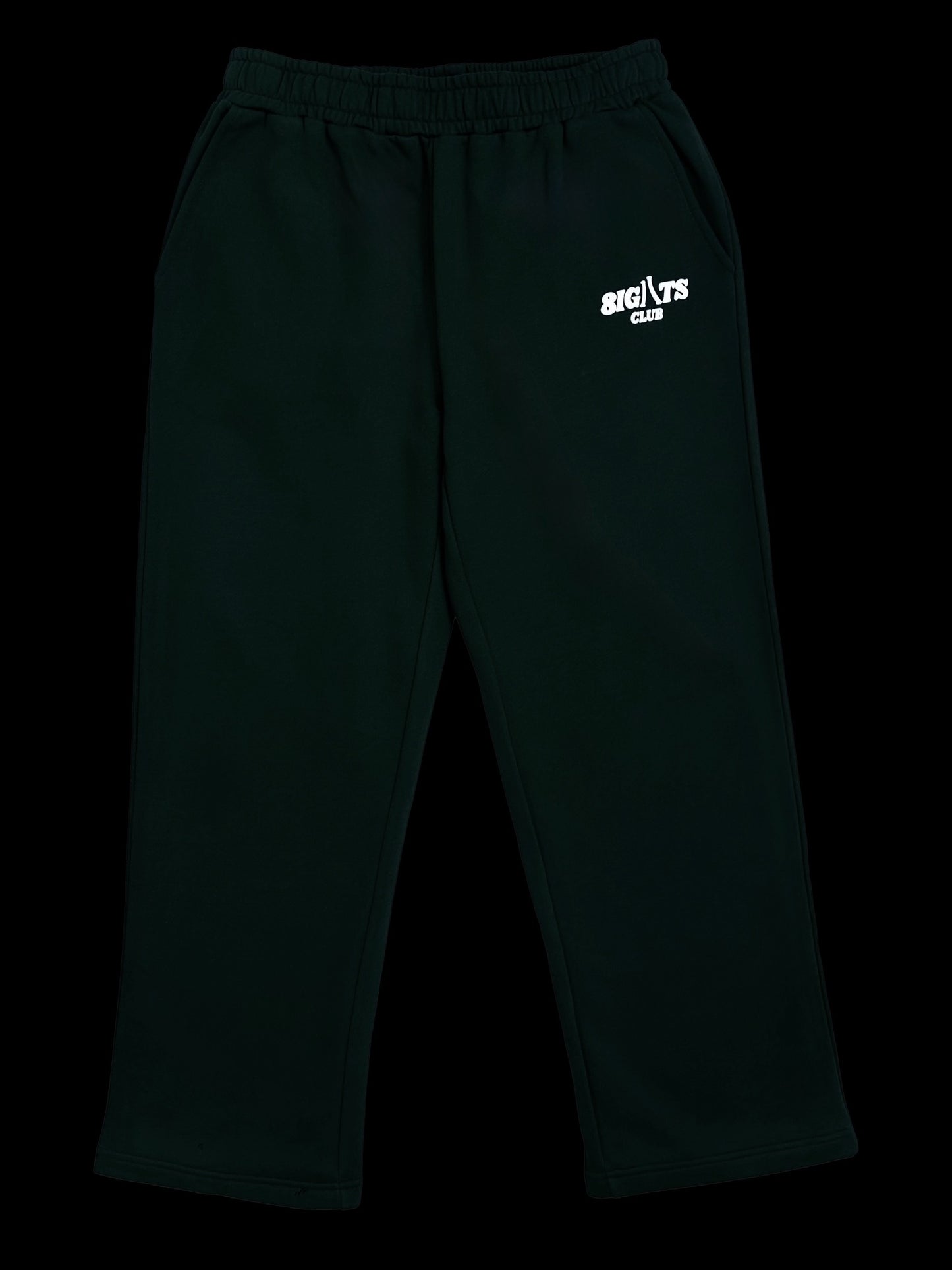 Jade Green Straight Leg Sweatpants