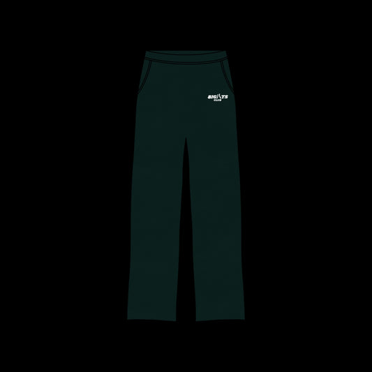 Jade Green Straight Leg Sweatpants