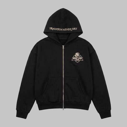 Year Of The Horse Black Hoodie